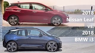 2018 Nissan Leaf vs 2018 BMW i3 (technical comparison)