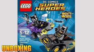LEGO Super Heroes Batman vs Catwoman Mighty Micros