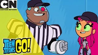 Teen Titans Go! | Stop The Football Game | Cartoon Network UK ??