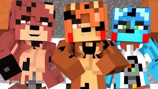 FNAF World Five Nights in Anime - "NIGHTMARE ANIMATRONICS?!" (Minecraft Roleplay) Night 75