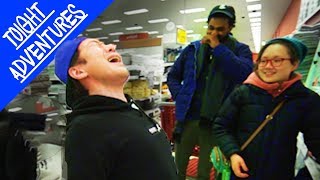 The UGLY SINGING CHALLENGE in Target (GOT KICKED OUT!) - BTS, EXO, BLACKPINK