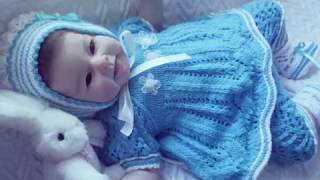 Вязание спицами новорожденным