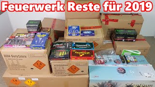 Meine Feuerwerk Reste für Silvester 2019/2020 | JJFireworks