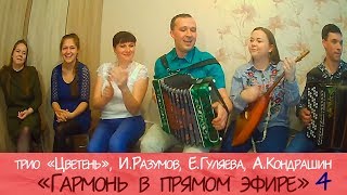 Гармонь в прямом эфире (4)! Вокально трио, И. Разумов, Е. Гуляева, А.Кондрашин. Запись от 27.05.17.
