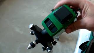 Самый дешевый 3D лазерный уровень с зеленым лазером!