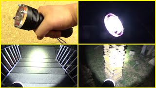 Surprisingly Capable $22 Flashlight With Spikes, Cree XM-L2 T6 1200lm 26650