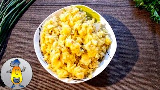 Картофельная начинка для пирожков и вареников на новый лад | Рецепт начинки из картошки в мундире