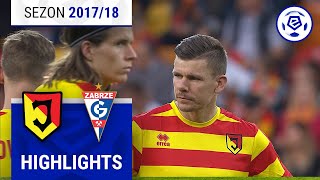Jagiellonia Białystok - Górnik Zabrze 1:2 [skrót] sezon 2017/18 kolejka 31