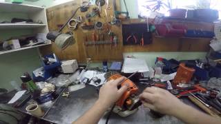 Ремонт мотокосы Stihl fs 130