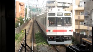 東急田園都市線～東京メトロ半蔵門線前面展望(急行)中央林間～押上