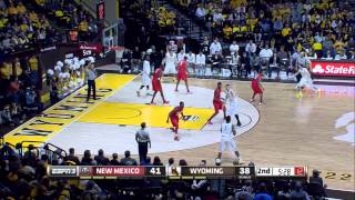 1.24.15 Men's Basketball vs. New Mexico Highlights