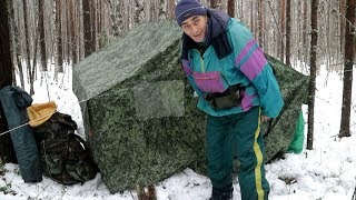Обогрев палатки зимой--Новые секреты тёплой палатки