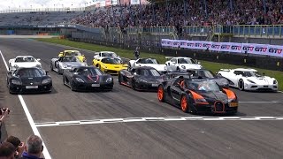Hypercars Accelerations! 5x Koenigsegg, LaFerrari, 918 Spyder, Veyron WRC, SLR Stirling Moss