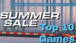 Top 10 Games of the Steam Summer Sale 2019