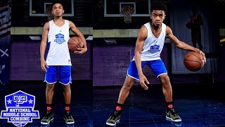 Samar Abdullah CAN'T BE STOPPED at the 2017 CP3 National Middle School Combine