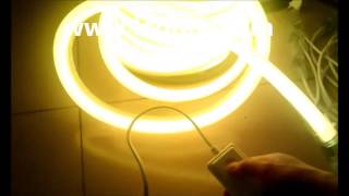 Flash Control Full Color RGB LED Neon Flex 230V -  Ledgor com