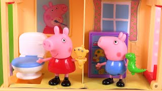 Peppa Pig Nouvelle Maison Familiale Jouets Pop Up House