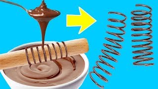 34 Ý TƯỞNG VÀ THỦ THUẬT VỚI SO CÔ LA | Hướng dẫn và thủ thuật trang trí sô cô la dễ dàng