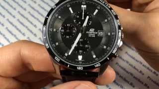 Casio EDIFICE EFR-512L-8A - видеообзор часов от Presidentwatches.Ru