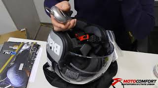 Открытый шлем Blauer Pod Carbon. Распаковка и обзор.