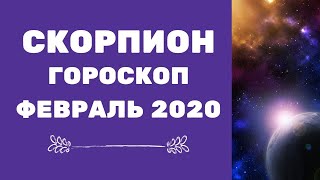 Скорпион - гороскоп на февраль 2020 года