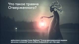 Травма Отверженного. Что это такое? Запись семинара Елены Шубиной