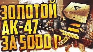 ЗОЛОТОЙ АК-47 ЗА 5000 РУБЛЕЙ В WARFACE. Золотые Контейнеры За Зимнюю Охоту в Варфейс