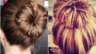 [ Tutoriel Coiffure n°21 ] : Des tresses dans un chignon !