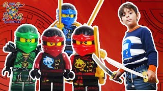 ЛЕГО НИНДЗЯГО и ЯРИК играют в приложение LEGO NINJAGO! 13+