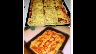 PIZZA JAK ZROBIĆ DOMOWĄ PIZZĘ NA CIENKIM CIEŚCIE