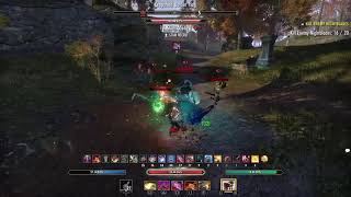 ESO ELSWEYR PvP - OP Magicka Nightblade 1vX