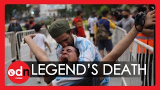 Diego Maradona: Thousands of Fans Gather as Three Days of Mourning Begin in Argentina
