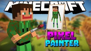 КАК НАРИСОВАТЬ БИЛД ШИФРА В МАЙНКРАФТЕ ПЕ? (PIXEL PAINTER #3)