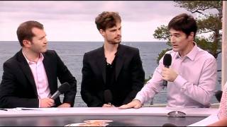 Matthew Gray Gubler & Thomas Gibson Interview (French) - MC Television Festival '11 Part. 1