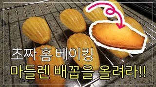 [취미 Vlog] 빌트인 오븐으로 마들렌 배꼽 올라오게 하는 TIP - How to make good bumps for Madeleine with built in oven