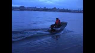 Мотор-Болотоход, лодка 3,8 метра (ОБКАТКА на малых)