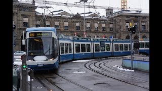 Trams in Zurich, Switzerland