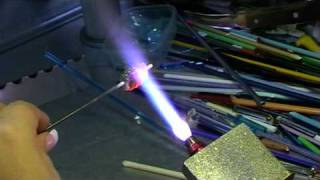 Работа с серебром. Лэмпворк. Work whith silver. Lampwork