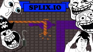 SPLIX.IO NEW EPIC .IO GAME: HOW TO CONQUER A LARGE SPACE TECHNIQUE