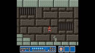 Super Mario Bros. 3 (SNES) - Modo debug