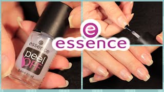 Essence Peel Off Base Coat First Impression und Review - Einfach Perfekt, Unperfekt