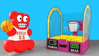 MINI GUMBALL MACHINE AND JELLY GUMMY BEAR
