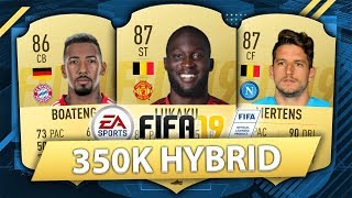 OVERPOWERED 350K HYBRID! FIFA 19 SQUAD BUILDER
