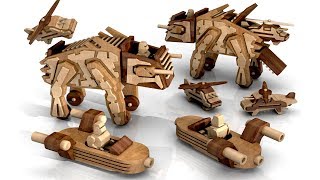 Wood Toy Plans Sagittarius Drone Squad