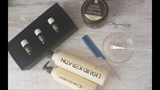Keratin bakımı evde nasıl yapılır?(liquid keratin  uygulaması)