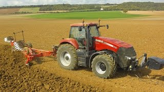 Case IH Magnum 340 Traktor mit Grégoire-Besson On-Land Pflug