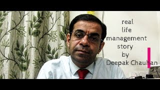 motivational story on management lesson (in hindi) | Deepak Chauhan Vines