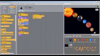 SCRATCHLE - Scratch Gezegenler Eğitsel Oyun