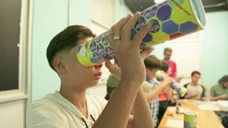 Taller de Caleiduino con José Manuel González | Exploratorio | Parque Explora