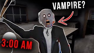 Granny Turns into a Vampire at 3:00 AM in Granny Horror Game... (Granny Mobile Horror Game Dracula)